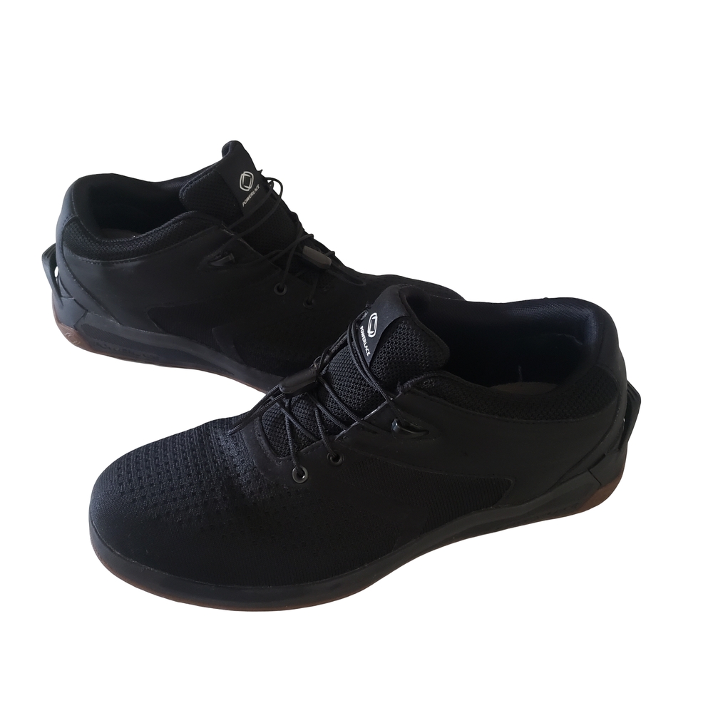 POWERLACE Men's All Terrain Shoes Black Mesh 11